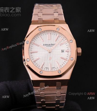 Audemars Piguet Royal Oak Jumbo Ultra-Thin Rose Gold Automatic Watches 39mm